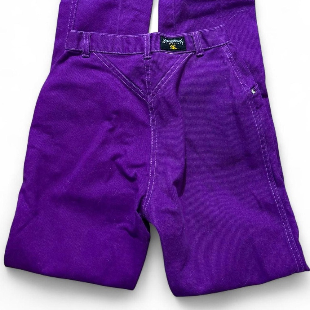 Vibrant Purple High Rise Women's Jeans